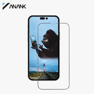 ANANK 2.5D Corning Gorilla transparent Verre blindé pour iPhone 16 - renforcé 5 fois