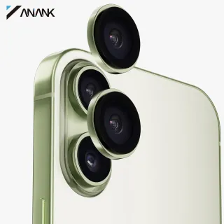 ANANK iPhone 17 - Rückkamera Panzerglas - 99AR+ Corning Glass, Dual Lens Schutz, Hellgrün