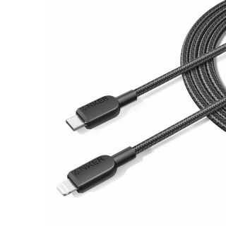 Anker 310 braided Kabel - USB-C zu Lightning - 1.8M - Schwarz