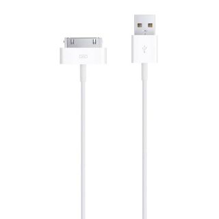 Apple 30Pin auf USB Ladekabel - 1 Meter, weiss
