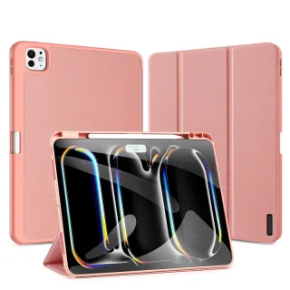 Apple iPad 7/8/9 10.2 - Dux Ducis Domo Series, stand-up flip case, pink