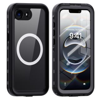 Apple iPhone 16e/17e - Redpepper IP68 Dot+ Series Waterproof Outdoor Case with Magsafe, black