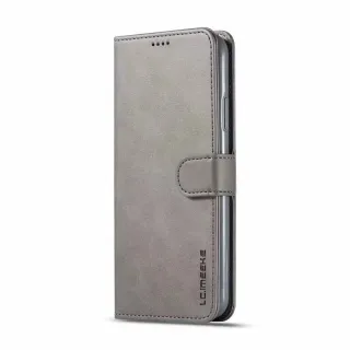 Apple iPhone 18 Pro Max - LC.IMEEKE Custodia a flip, Grigio