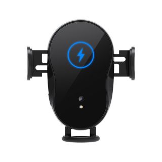 Car Charger - Wireless Cell Phone Holder XS - 15W Car Charger, Black