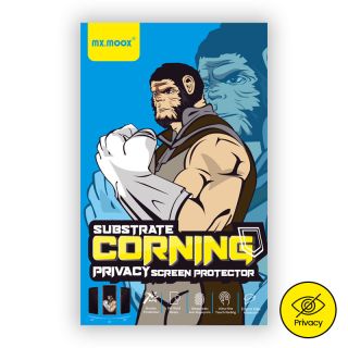 CORNING iPhone 15 Pro Max - Tempered Glass / Panzerglas - Privacy
