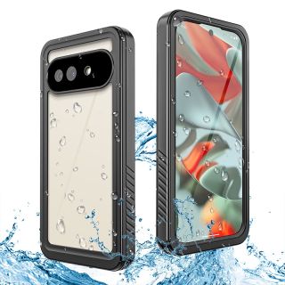 Google Pixel 9A - Redpepper IP68 FS Series Wasserdichtes Outdoor Case, schwarz