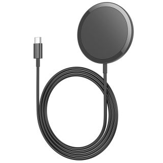 Hoco - CW52 Original Series 15W magnetic wireless fast charger / Magsafe black