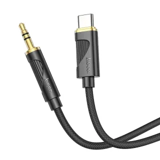 Hoco UPA30 Câble de conversion audio numérique / AUX vers type-C, black
