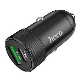 Hoco Z32B Caricatore da auto USB + USB-C