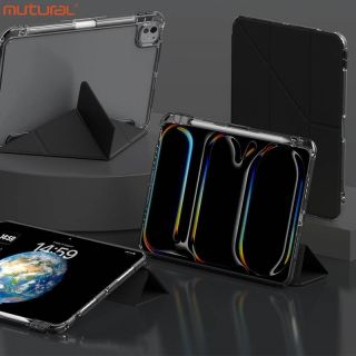 iPad 10/11 (A16) - Mutural Clear-Pro Series Custodia per tablet, Schwarz
