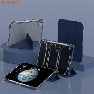 iPad 10/11 (A16) - Mutural Clear-Pro Series Étui pour tablette, Navyblau