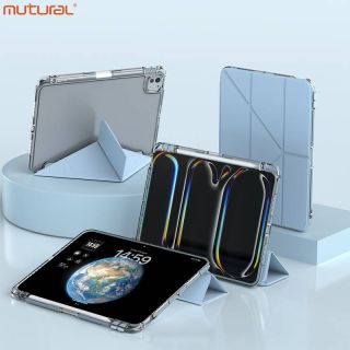 iPad 10/11 (A16) - Mutural Clear-Pro Series Tablet-Hülle, Himmelblau