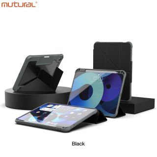 iPad Air 11 (M2/M3/M4)/Air 10.9/iPad Pro 11 (2018-2022) - Mutural Rugged-Pro Stripe Hülle, Schwarz