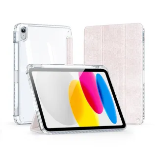 iPad Air 13 (2024/2025) / Pro 12.9 (2018-2022) - Custodia flip Dux Ducis Unid con funzione stand, rosa