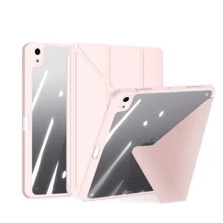 iPad Air 4/5/6 10.9 - Serie Dux Ducis Magi, custodia flip stand-up, rosa