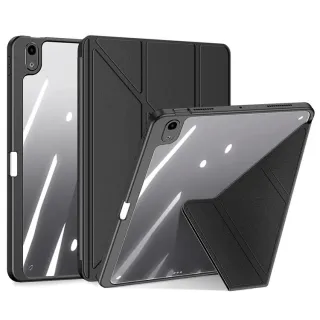 iPad Air 4/5/6/7 - Dux Ducis Magi Series, stand-up flip case, black