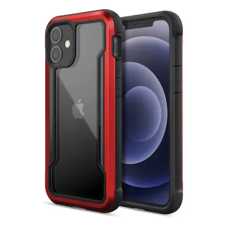 iPhone 11 Pro - Bouclier de défense Raptic/X-Doria rouge