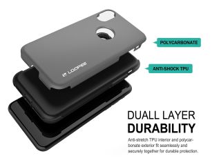 iPhone 11 Pro Max - Loopee Shock Proof Outdoor Case, Gris
