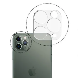 iPhone 11 Pro - verre trempé / verre blindé caméra arrière - entièrement transparent