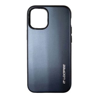 iPhone 12 / 12 Pro - Loopee Backcase, robust mit Outdoor-Schutz, Dunkelblau
