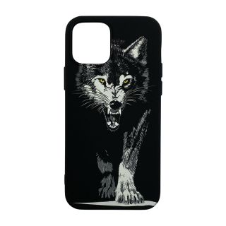 iPhone 12 / iPhone 12 Pro - Luxo Black Wolf