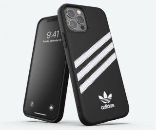 iPhone 12 Pro Max - Adidas Samba Case Black-White