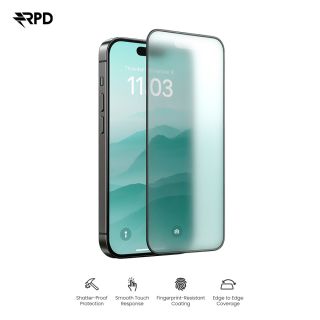 iPhone 13 Mini - SilkTouch Premium Tempered Glass / Panzerglas - Matt