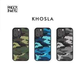 iPhone 13 - Raigor Inverse KHOSLA Series Case bleu