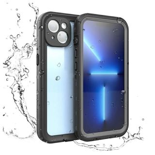 iPhone 13 - Redpepper IP68 Dot+ Series Wasserdichtes Outdoor Case, schwarz