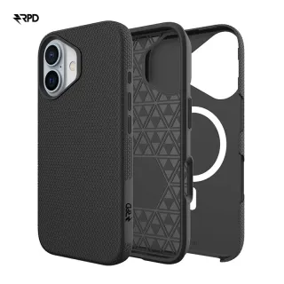 iPhone 16 - Custodia rugged per esterni con adattatore MagSafe, nero