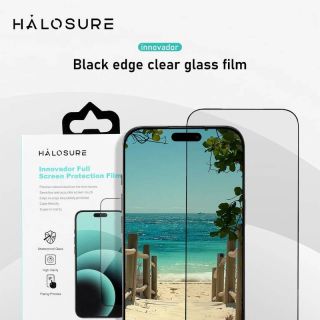 iPhone 16 Pro / iPhone 17 - Halosure Innovador Premium Panzerglas, transparent