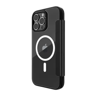 iPhone 16 Pro Max - Raptic Urban Folio schwarz - Outdoor Flip Etui mit Magsafe funktion