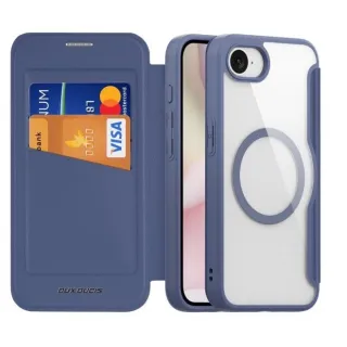 iPhone 16e/17e - Dux Ducis Skin X Series Magsafe bleu foncé
