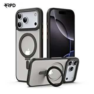 iPhone 17 Pro Max - Étui à support Magsafe noir mat