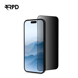 iPhone 17 - RPD SilkTouch Premium - verre trempé de bord à bord / verre blindé, protection de la vie privée