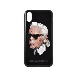iPhone X / XS - Karl Lagerfeld Yoni Alter KLHCPXYAKA, noir
