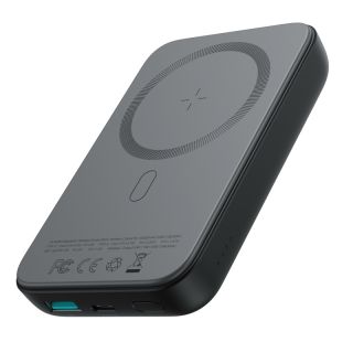 Joyroom - 20W Magnetische Wireless Powerbank, 10.000mAh, inkl. Type-C zu Type-C 60W Kabel (0,25m), Schwarz (JR-W020)