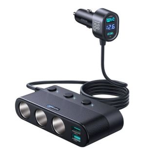 Joyroom - Câble de recharge voiture multi-ports 179W 7-in.1, noir (JR-CCL01)