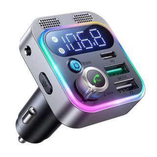 Joyroom - Émetteur FM sans fil pour voiture (JR-CCB01) - 81W - Noir