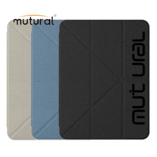 Mutural - iPad 10/11 Gen. Serie Diamond, Custodia Folio per iPad, grigio oro