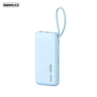 REMAX RPP-677 Xiaoxiao 2.1A Powerbank 5000mAh mit Type-C Kabel, Blau
