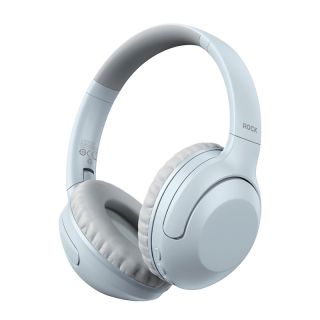 ROCK - O3 ANC Wireless Headphones RAU0773 - Casque d'écoute Bluetooth, Bleu clair/gris