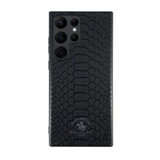 Samsung Galaxy S22 Ultra - Custodia Santa Barbara Polo & Racquet Club Knight, nero