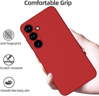 Samsung Galaxy S24 - X-Level Thin Silikon Backcase, Rot