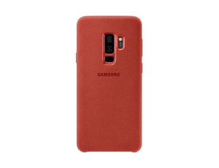Samsung Galaxy S9 - Samsung Alcantra Cover rosso