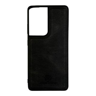 Samsung S21 Ultra - Jeehood leather Black case