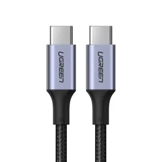 Ugreen – USB-C Kabel Nylon-Alu 1 m (US316 / 70427), schwarz/grau