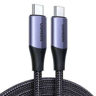 UGREEN - USB-C to USB-C 240W Fast Charging Gewobenes Kabel, US355 1m, Schwarz