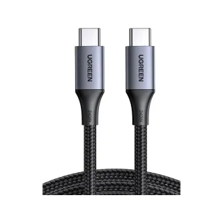 UGREEN - USB-C to USB-C 240W Fast Charging Gewobenes Kabel, US535 1m, Space Gray